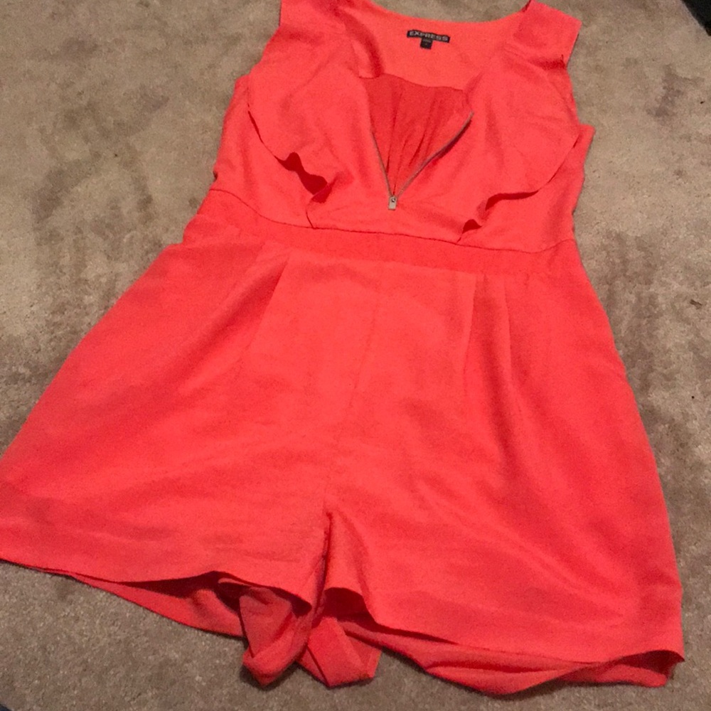 Peach Romper